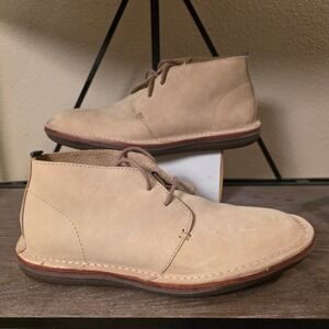 Cole Haan x Todd Snyder Mens Tan Nubuck Leather Chukka Desert Boots C14276 7M